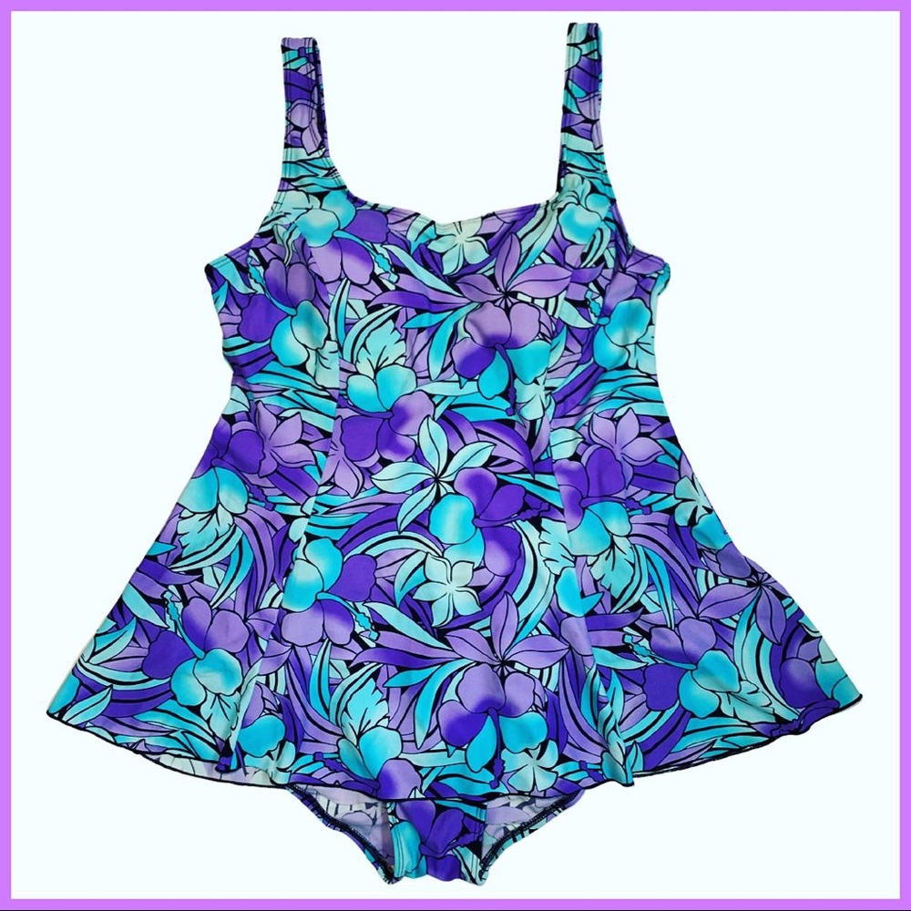 Vintage style Shore Shape Swimsuit